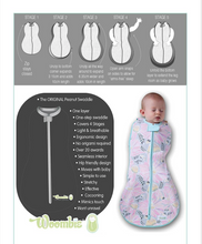 Load image into Gallery viewer, Woombie Grow With Me AIr - XO White 0-18M