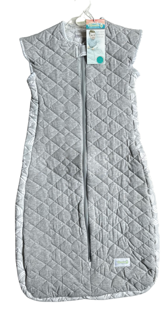 Woombie Winter Ultimate Sleep Suit - Rainbow Grey 9-36M