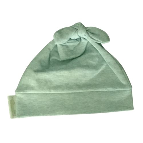 Woombie Cotton Beanie - Lime Sorbet 0-6M